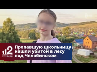 Подозреваемый в убийстве 11-летней девочки под Челябинском дал признательные показания. 

Местный житель..