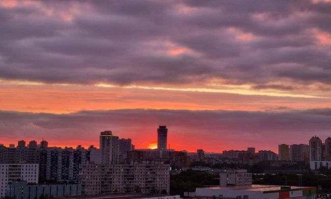 🌇 Небо радует великолепным..