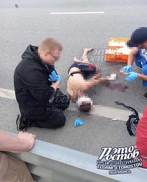⚡🚑 Это парень из Краснодара, оказавший первую помощь мужчине, сбитому фурой на Ворошиловском мосту...