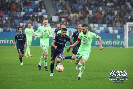 ⚽ ФК "Ростов" проиграл со счётом 0:1 Пари НН (Нижний Новгород). Что-то не клеится у наших..