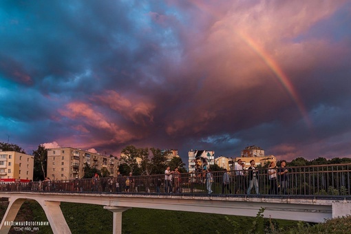 Радуга на закате 🌈🌇
..