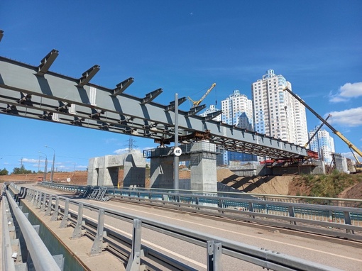 ‼️Сегодня произошло соединение пролетов нового моста через Иву.

Дальше начнется устройства дорожного..