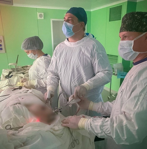 🏥 В Краснодаре впервые в ЮФО провели операцию по удалению щитовидной железы из подмышечного..
