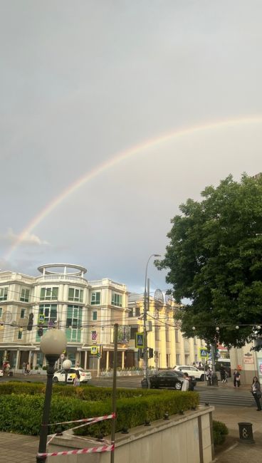 Радуга над Краснодаром 🌈 
 
Фото..