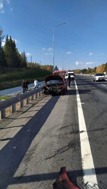 ‼️Вчера около 16:40 спасателям Кунгурского округа поступил звонок о ДТП на трассе Пермь -..