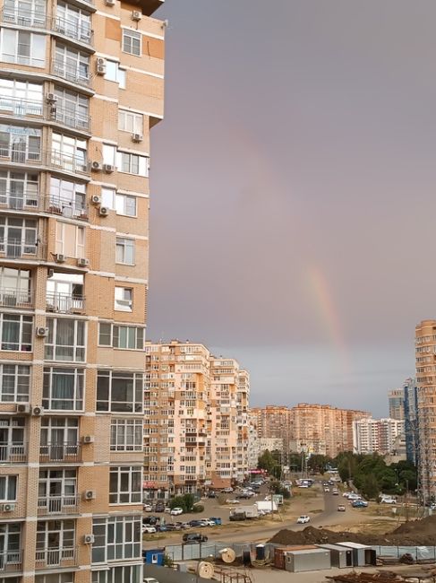 Радуга над Краснодаром 🌈 
 
Фото..