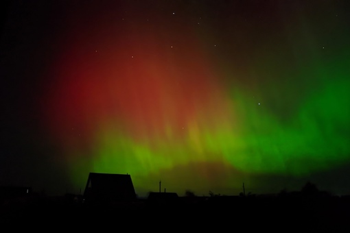Сегодня ночью в Прикамье можно было наблюдать северное сияние! Вот такую красоту сняла Ксения Копытова в..