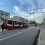 В Калининском районе появились первые в городе венские платформы для остановки трамваев на улице..