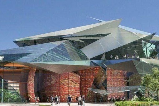 Так будет выглядеть новое здание театра им. Галиаскара Камала. Его планируют построить в 2025 году.
 
Как..