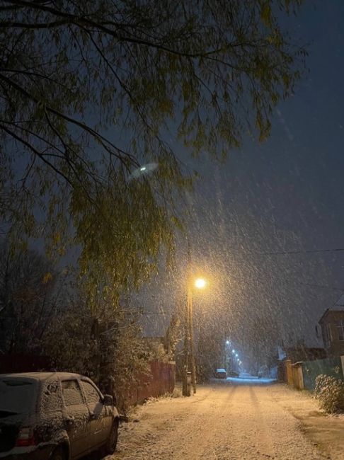 🗣️ На севере Нижегородской области уже выпал снег
Ждем у..