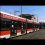 На видео первый в Краснодаре трёхсекционный трамвай «Витязь» красиво проезжает через модернизируемый узел..
