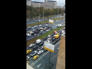 Обычный вечер на дорогах Москвы
Пробки 9..