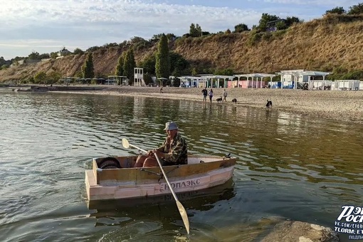 Начало октября на побережье Таганрогского залива..