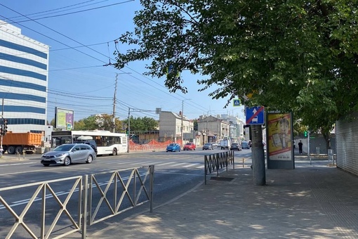 В Краснодаре начала работать выделенная полоса по улице Северной от Седина до Леваневского. Там уже нанесли..