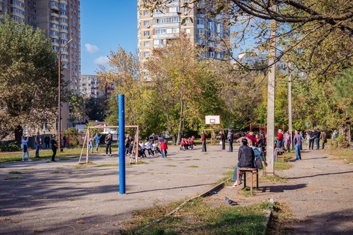 Осенняя фотопрогулка по западному микрорайону Ростова..