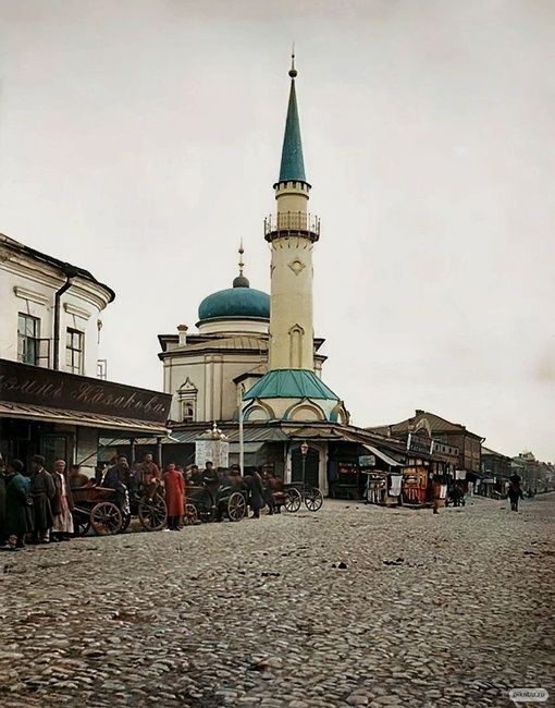 Казань в 1894 году. Хотели бы прогуляться по улочкам того времени?..