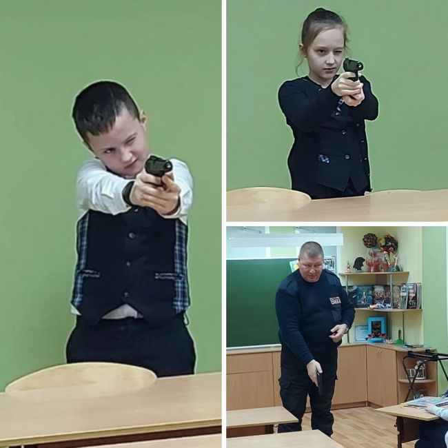 В Великом Новгороде младшеклассников обучают стрельбе из пистолета Макарова

Соответствующий урок провёл..