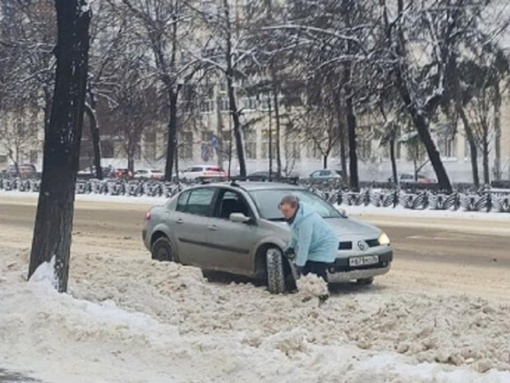 Пример коммунальщикам: сильную и независимую женщину сфотографировали в..