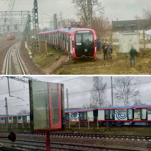 В Мытищах метропоезд сошёл с рельсов

ЧП произошло во время испытаний поезда на местном машиностроительном..