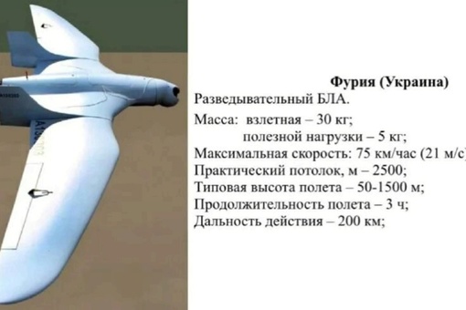 В Ростовской области военные сбили неизвестный БПЛА.

Агрегат самолетного типа размерами 1,5м. на 1,2 метра..