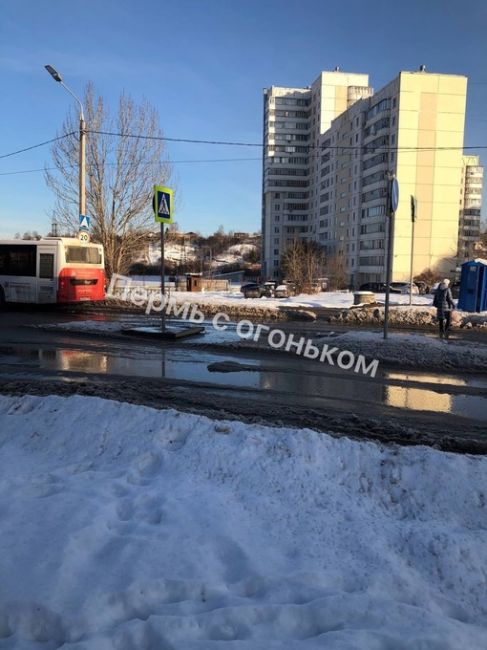 Конечная Садового. Жители пишут, что пешеходные дорожки, остановки совсем не чистят. 

По словам местных, туда..