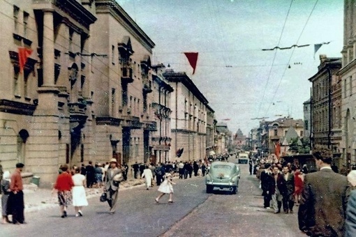 г.Горький 1957 год...