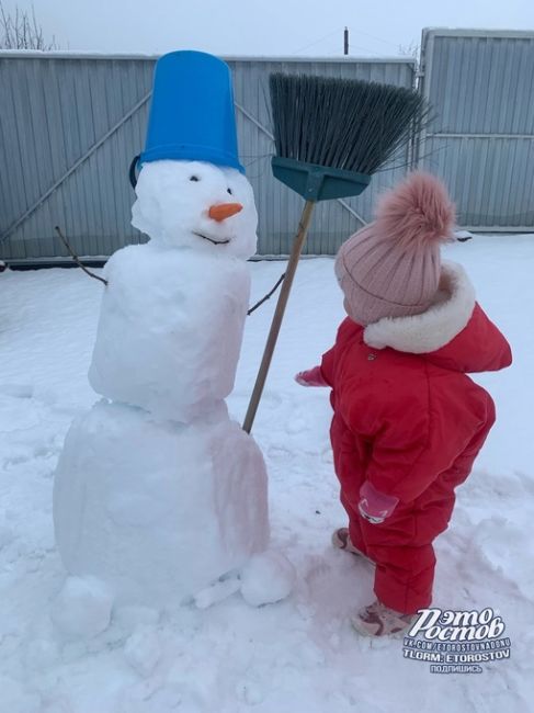 ❄ Зимняя сказка на севере Ростовской..