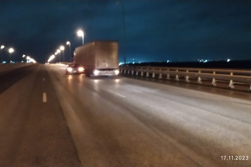 ‼️Поиск очевидцев ДТП.

ДТП произошло на Красавинском мосту в сторону Закамска 16.11.2023 примерно в 22.45, если..
