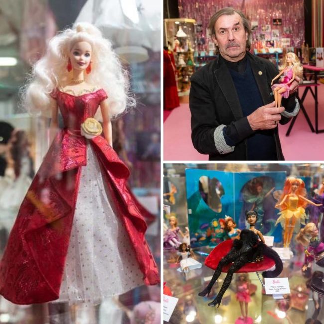 70-летний петербуржец Никита Унксов собрал около 500 кукол «Барби», выделив под них нежилую трёшку в хрущёвке...