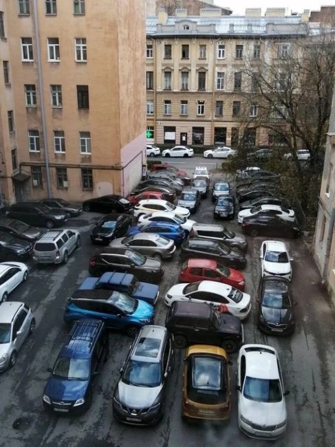 🅿 После введения платной парковки на Петроградской стороне дворы..
