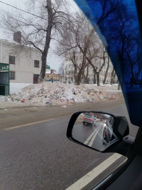 Очень много фотографий от подписчиков с невывезенным мусором. Фото с разных улиц Воронежа
Наверное..