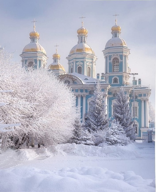 Невероятная зимняя красота в Ленинградской области..