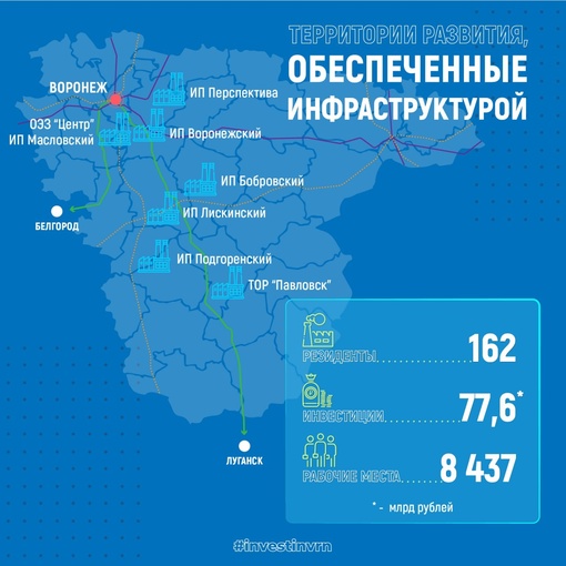 Инвестирование в Воронежскую область может быть привлекательным для многих предпринимателей по ряду..