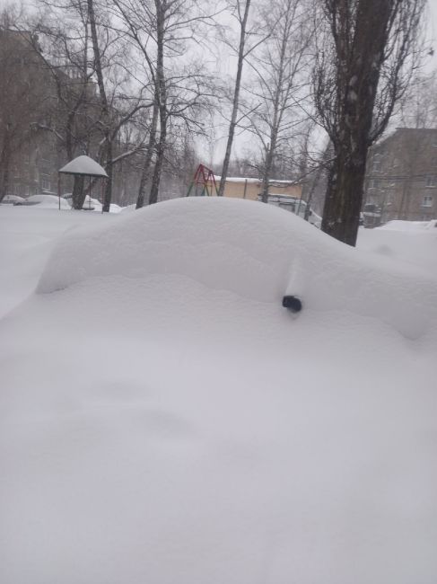 Вот столько снега в пгт. Анна, Воронежская область 🌨
Зима раскрыла снежные..