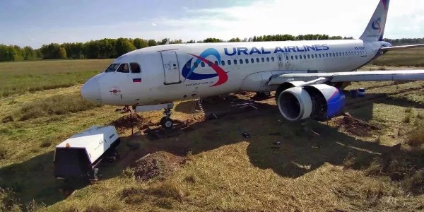 Напомним, что 12 сентября Airbus A320 «Уральских авиалиний» совершил экстренную посадку в поле

Командиру и..