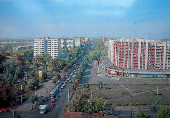 Ретроспектива. Омск. 1959-1960 гг. Улица Красный..