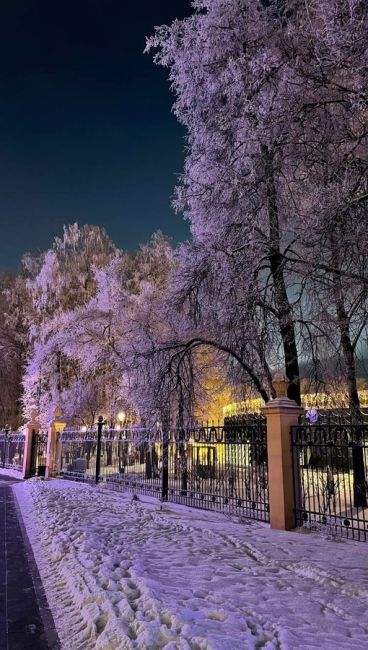 «Швейцария» продолжает радовать морозной красотой!

..