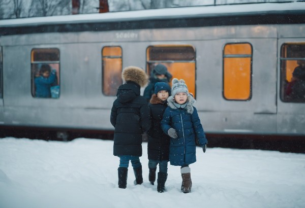 12-летняя девочка умерла в поезде Тюмень-Адлер. Около 30 детей госпитализированы. 

Группа ребят из 125 человек..