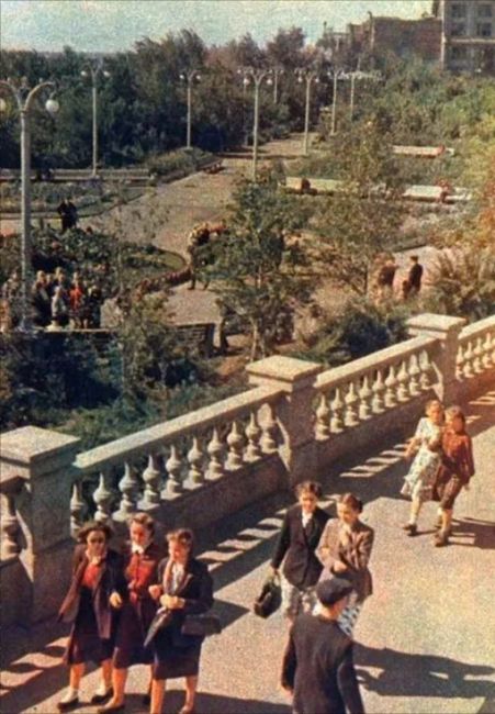 Ретроспектива. Омск. 1955-1956 гг. На берегу..