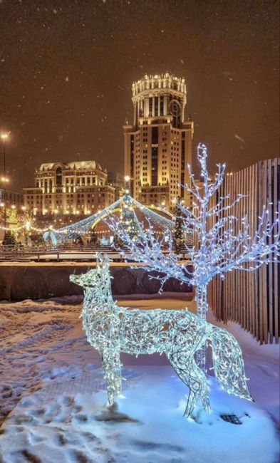 Новогодняя сказка на Павелецкой..