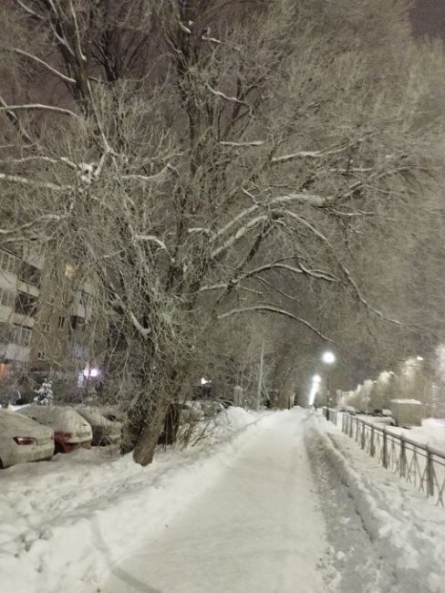 Зимняя сказка от пермячки 😍 Все покрылось..