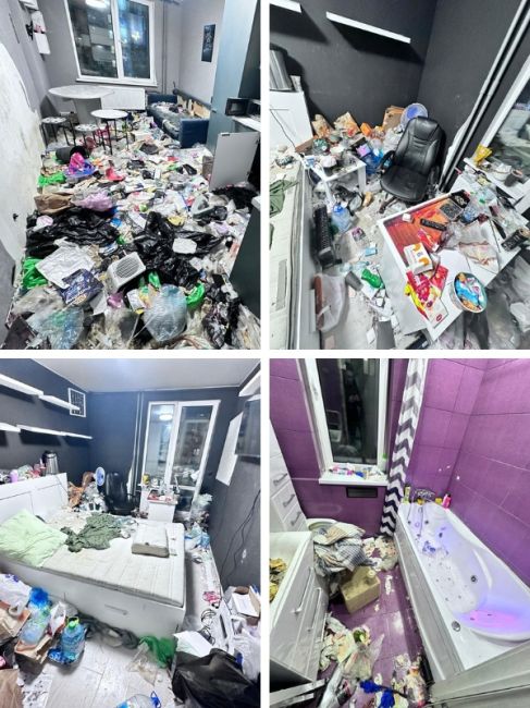 Петербурженка показала беспорядок в квартире, который оставил её арендатор — 22-летний айтишник...