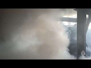 В Шахтах организована доследственная проверка по факту пожара на территории цеха по производству..