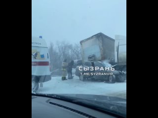В Самарской области из-за непогоды произошла массовая авария 15 января 

Есть пострадавшие

Массовая авария..