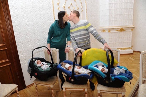 👦Тройное счастье! Первая тройня родилась в этом году в Нижегородской области!

Нижегородцы Екатерина и..