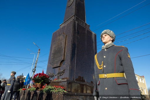 ⭐️ В Котельниково состоялось открытие первой в Волгоградской области памятной стелы «Рубеж..