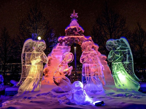 Фестиваль ледяных скульптур парке "Музеон".

Фото Таня..
