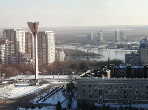 Ростов прекрасен даже зимой, считает наш читатель и поделился своим фотоснимком в качестве доказательства..