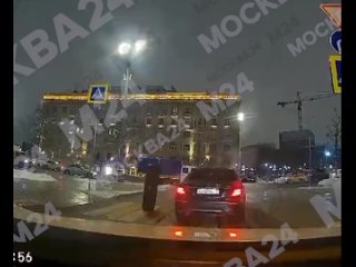 Внезапное колесо на московской..