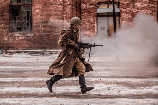 ⭐ В Волгограде у музея-заповедника «Старая Сарепта» прошла историческая реконструкция «Пленение Паулюса»..